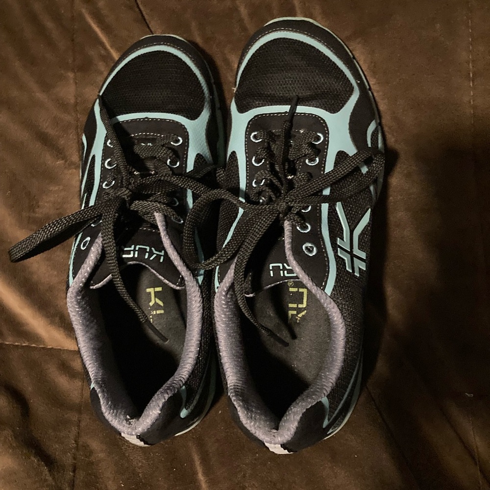 Kuru brand, size 9, blue and black, women’s athletic shoes - Picture 8 of 10